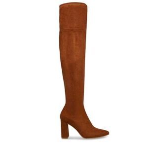NWOB STEVE MADDEN Ramona Faux Suede Over The Knee Boot Size 7M